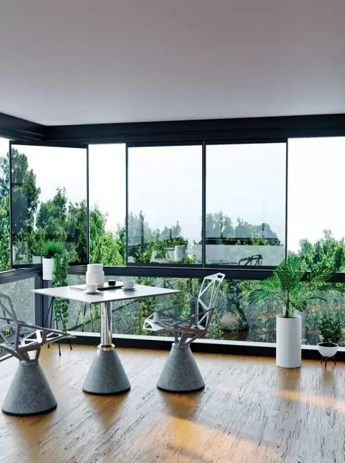 Nilüfer Site Dairesi Sürme Cam Balkon